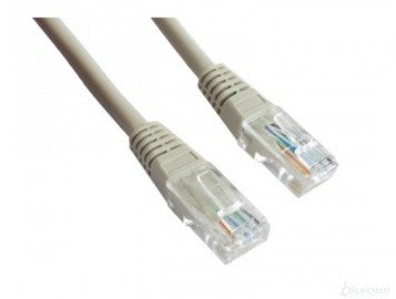 Equip Patchcord Kat5e U/UTP 1M szary AKEQPKSP5U3