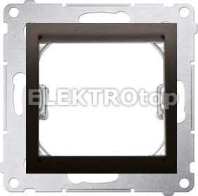 Kontakt Simon DA45.01/46 Adapter (przejściówka) na osprzęt; brąz mat (met.)