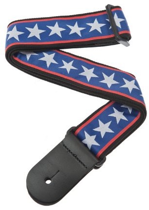 Planet Waves 50 a10 tkanina pasek tkaniny nylonowej World Tour Collection Stars & Stripes długość: 1450 MM szerokość: 50 MM 50A10
