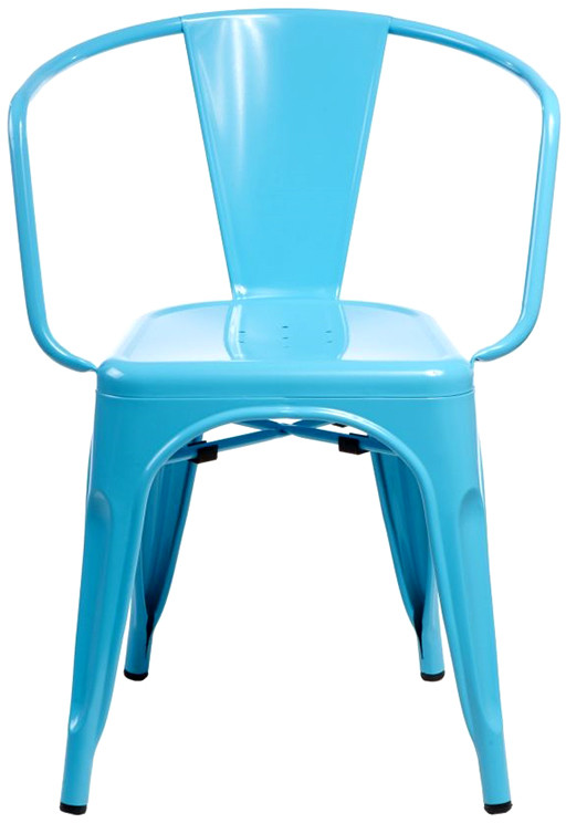 D2.Design Krzesło Paris Arms niebieskie DK-41357 DK-41357