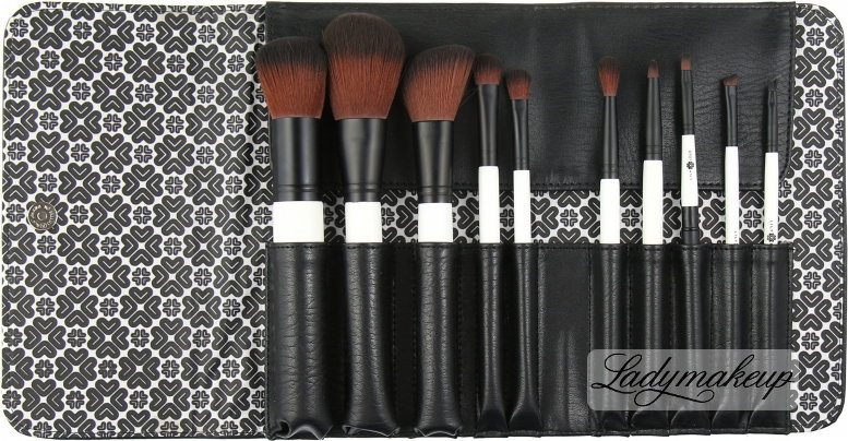 Lily Lolo 10 Piece Luxury Brush Set - Zestaw 10 pędzli w etui