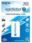 EverActive akumulatorek 6F22/9V Ni-MH 320 mAh ready to use