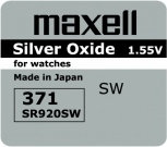 Maxell bateria srebrowa mini 371 / 370 / SR 920 SW / G6
