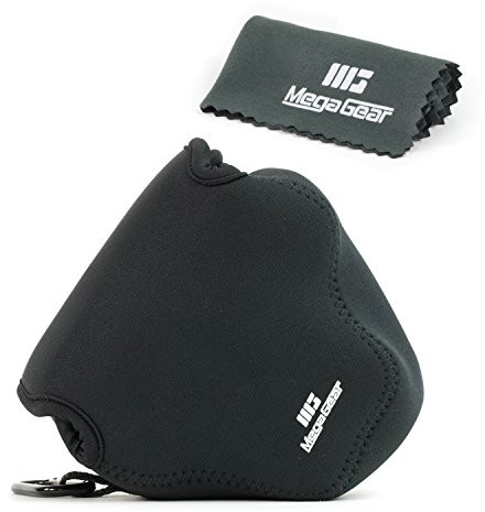 MegaGear megagear Ultra lekka torba na aparat z neoprenu marterial do Olympus E-PL7 aparat, czarny MG510