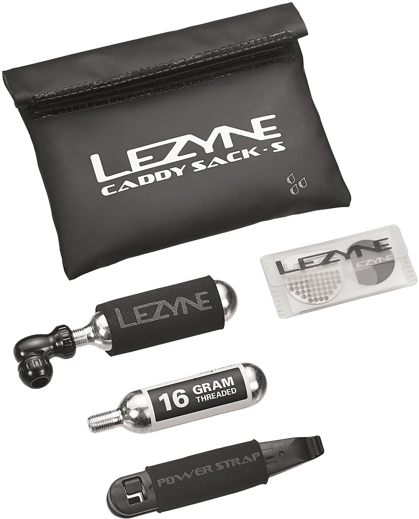 Lezyne Zestaw naprawczy CO2 Pump Caddy Kit Black