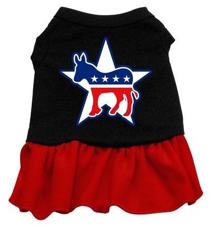 Mirage Pet Products Mirage Demokrat Screen Print Kleid
