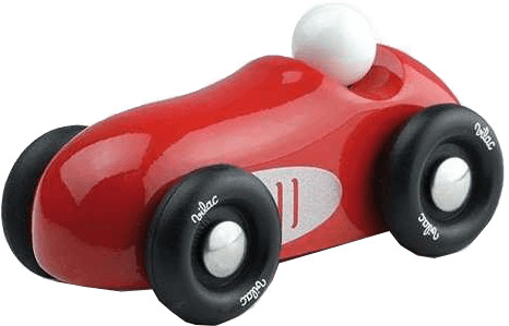 Vilac Drewniane dizajnowe auto wyścigowe czerwone V2241R