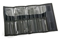 Fox Line Black zestaw grzebieni w etui 9 szt.