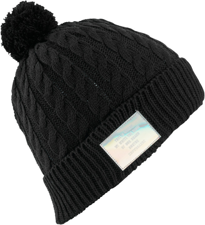 Burton czapka zimowa damska MINI CABLE TRUE BLACK