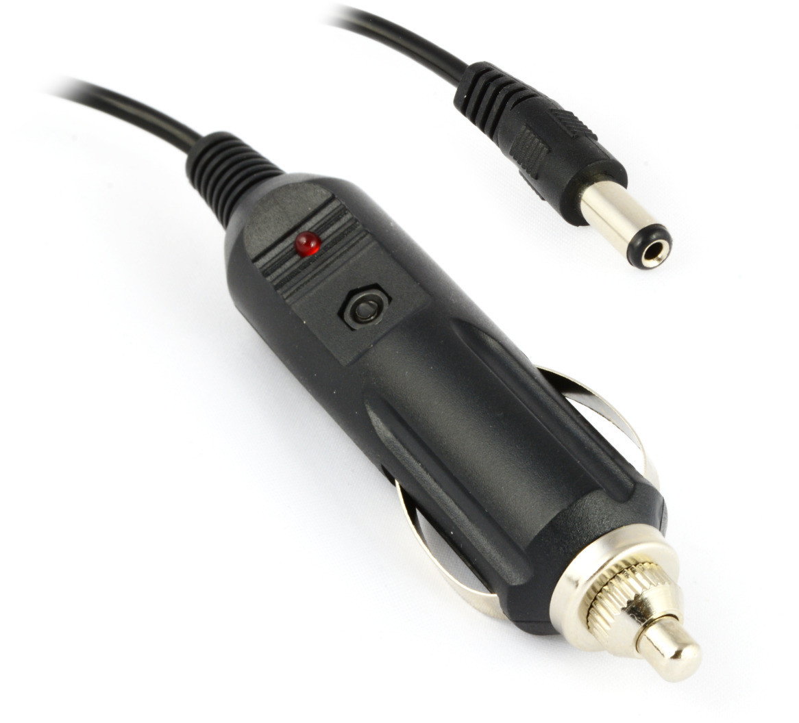 adapter samochodowy, kabel DC 12V do ładowarek everActive NC-1000, NC-3000 EVNC1