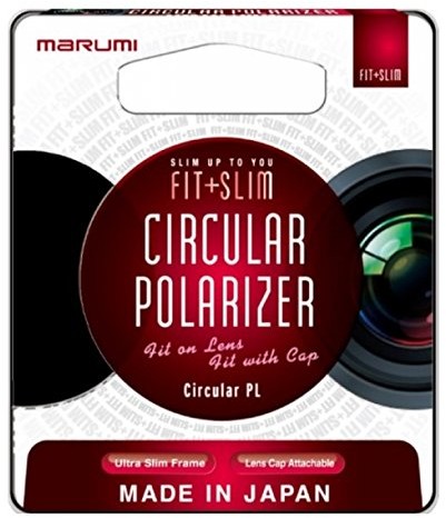 Marumi 40,5 MM Fit i Slim MC Polarizer PL filter FTS405CIR