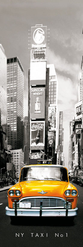 GBeye New York (taxi no 1) - plakat DP0295