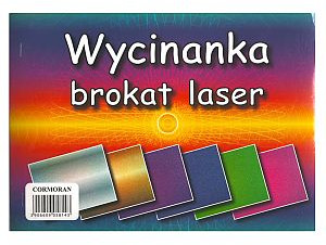 Cormoran Wycinanka A4 brokat laser