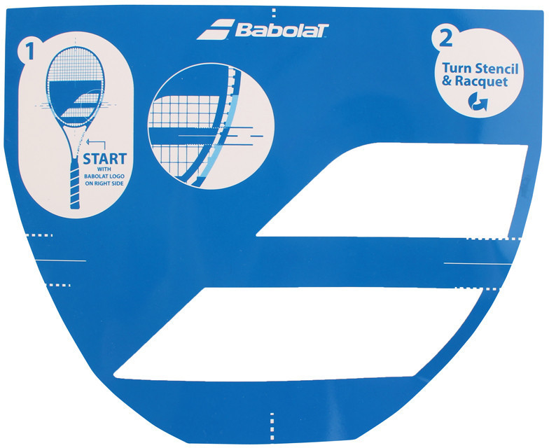 Babolat szablon do malowania logo 3324921187549