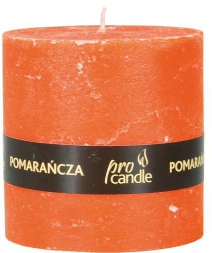 Pro Candle wieca zapachowa ProCandle 737008 / walec / pomarańcza