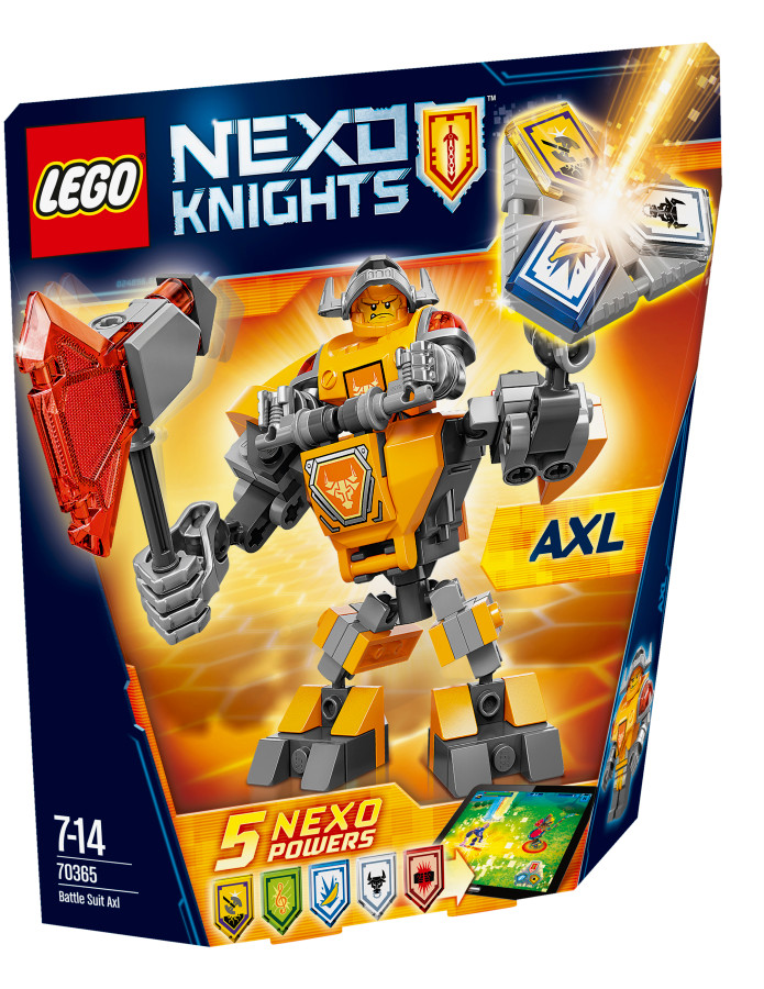 LEGO Nexo Knights Zbroja Axla 70365