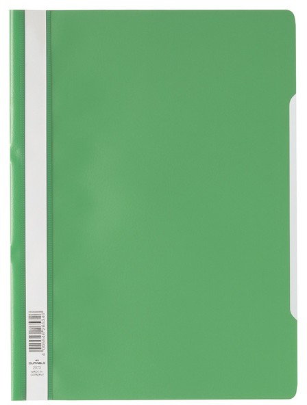 Durable Skoroszyt A4 PCV miękki zielony 50szt. 2573-05