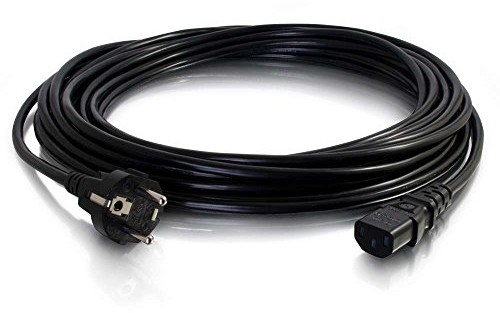 CABLESTOGO Cables To Go 88547 American wire Gauge 16 uniwersalny przewód zasilający (IEC320 °C13 na CEE7/7, 10 m) 88547