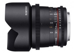 Samyang 10mm T3.1 VDSLR ED AS NCS CS II Canon (F1322501101)
