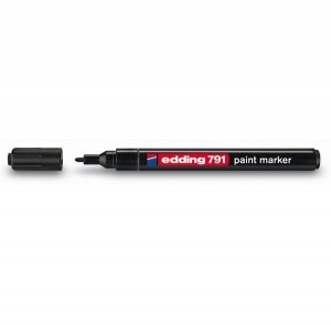 Edding AMEX Marker lakierowy 791, 1-2 mm czarny AM356-2