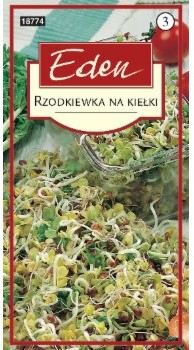 Eden RZODKIEWKA NASIONA NA KIEŁKI 78046935