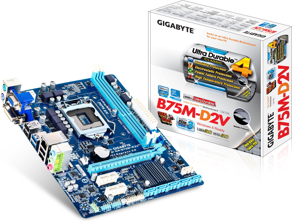 Gigabyte GA-B75M-D2V