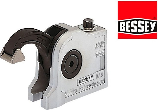 Bessey Docisk maszynowy BAS-CB 9-4, z zamkniętym otworem mocującym