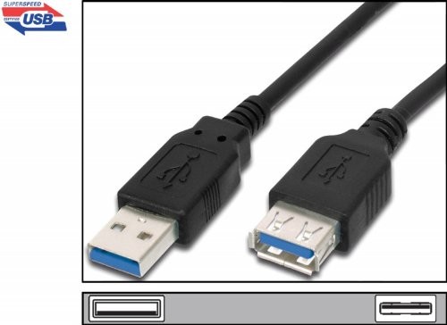 Digitus DK-112330 USB-kabel (CC-100203-020-N-B)