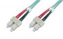 Digitus Patchcord światłowodowy, wielomodowy, OM 3, SC/SC, 5m DK-2522-05/3