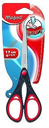 Maped Nożyczki Essentials Soft 21cm asymetryczne 468310 468310