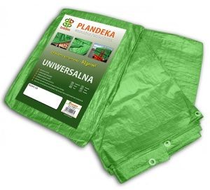 Bradas Plandeka wzmacniana 6 x 8 m Zielona 90g