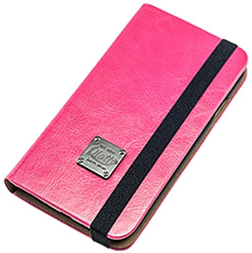 Qiotti Book Slim Classic Case für Sony Xperia Z1 Rose