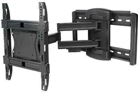 Unbekannt myWall Premium P1  1L uchwyt na ścianę na płaski ekran od 58 cm (23 cali) do 107 cm (42 cali) czarna 4012386132103