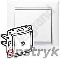 Legrand VALENA - GNIAZDO KOŃCOWE TV 2400MHZ 14 DB BIAŁE 774431
