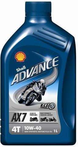 Shell ADVANCE 4T AX7 10W-40 1L