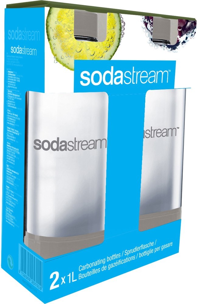 Sodastream 2x butelka, szary