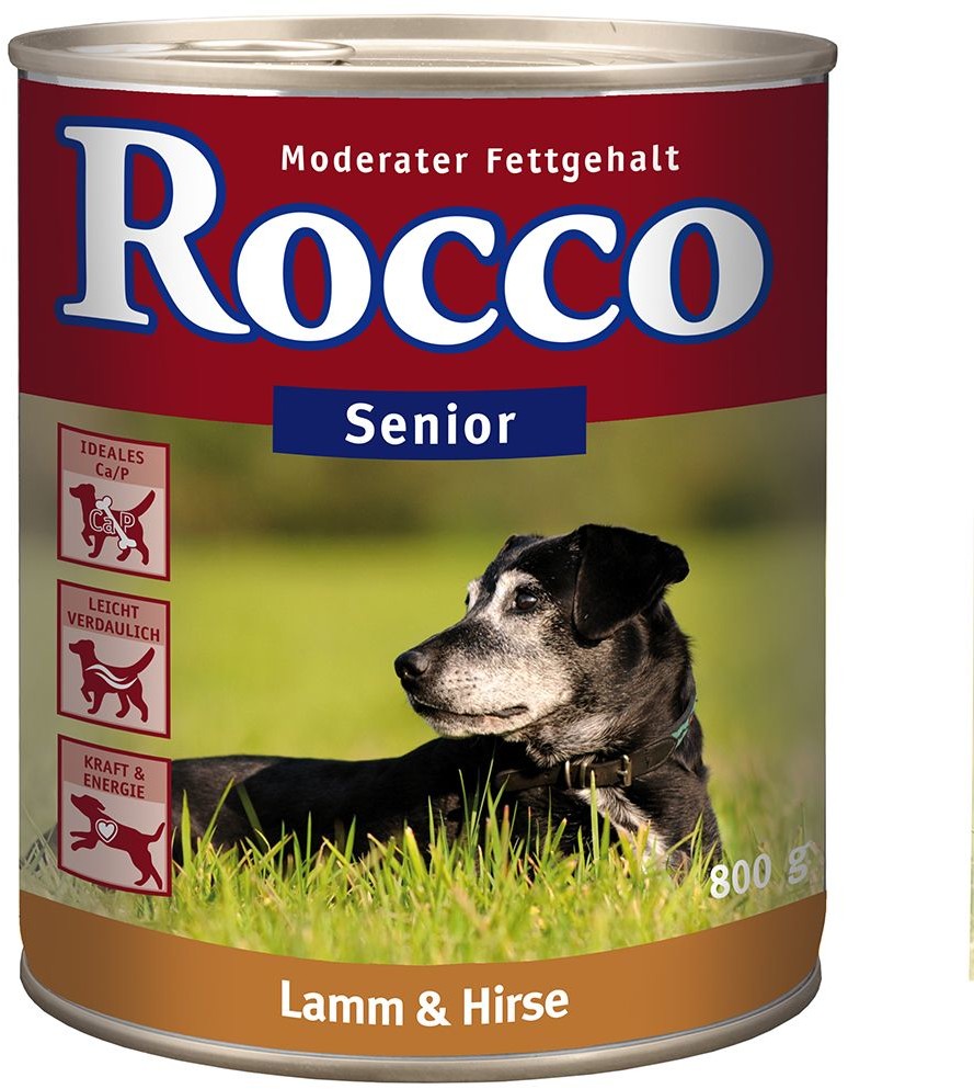 Rocco Senior 24 X 800 G - Drób Z Płatkami Owsianymi