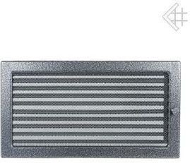 Kratki.pl Kratka kominkowa malowana czarno-srebrna 22x37 z żaluzją 6674-898A9_20