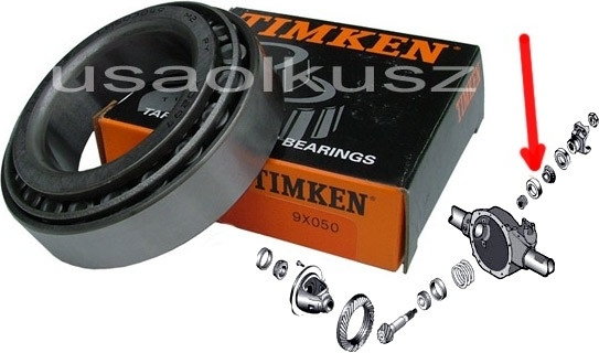 TIMKEN Łożysko wałka ataku mostu OUTER Chevrolet Avalanche