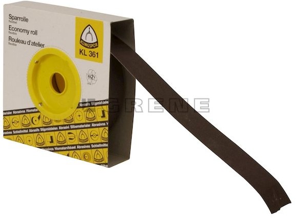 Klingspor Płótno ścierne na rolce 40 x 25.000 mm K150