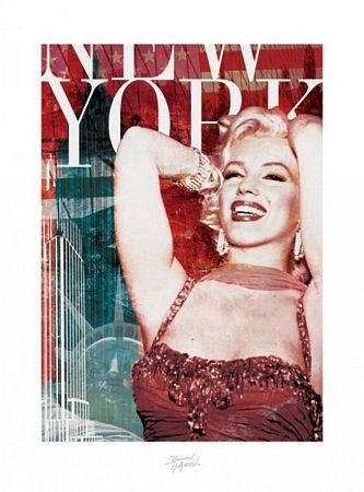 Pyramid Posters Marilyn Monroe (New York) - Bernard Of Hollywood - reprodukcja PAR40108
