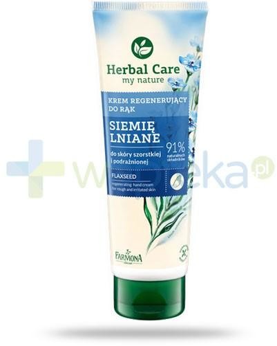 FARMONA KRAKÓW Farmona Herbal Care Siemię lniane krem regenerujący na pękające pięty do skóry szorstkiej i pękającej 100 ml 7048772
