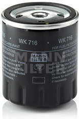 MANN FILTR PALIWA MERCEDES 200//300//407 STARY MAN WK 814/1 -FILTER WK 716