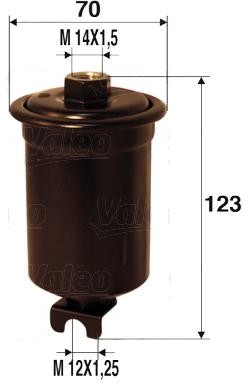 VALEO filtr paliwa puszkowy 587213 587213
