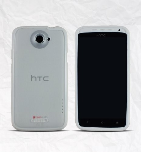 HTC Xcessor Impact Schutzhülle Für One X White/Semitransparent