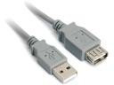 PremiumCord Kabel USB USB-A męskie - żeńskie0.5 m Szary kupaa05