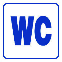 Pn. AS009 Piktogram WC