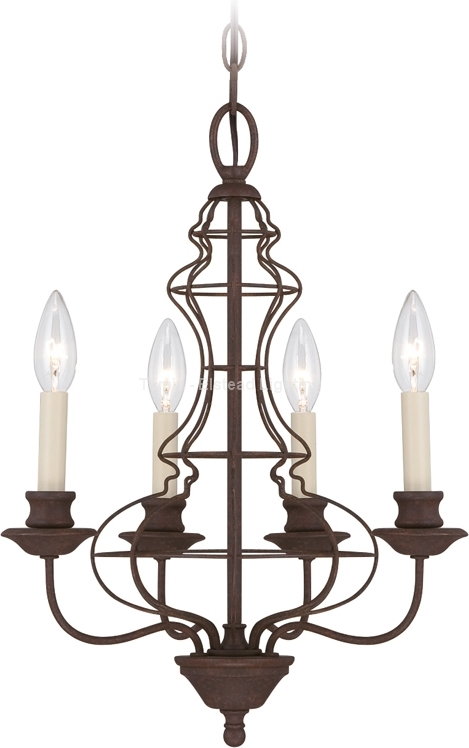 Elstead Lighting Lampa wisząca LAILA kol. ANTYCZNY BRĄZ (QZ/LAILA4A ) - QUOIZEL -