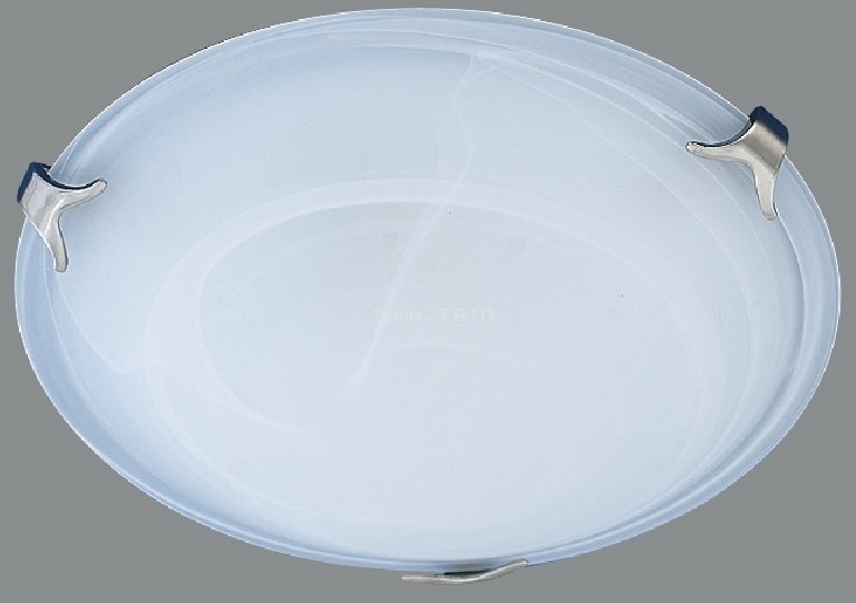 Trio T R I O plafon 1 x 60W E27, Nikiel mat, seria 6105 (6105011-01) 