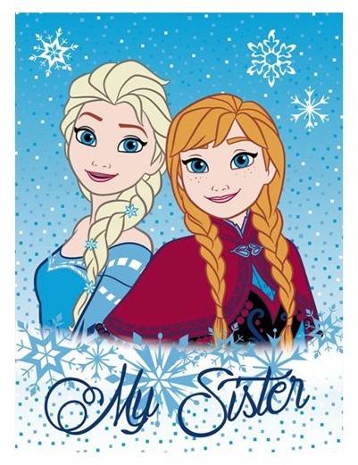 Detexpol Koc Mikrofibra Licencyjny 07 Frozen 5901685613231